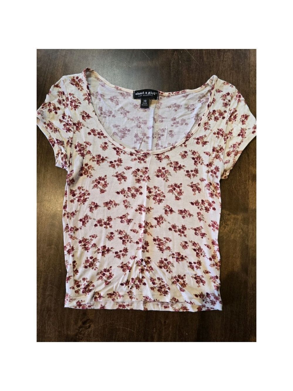 Floral Baby doll Top XS About a Girl